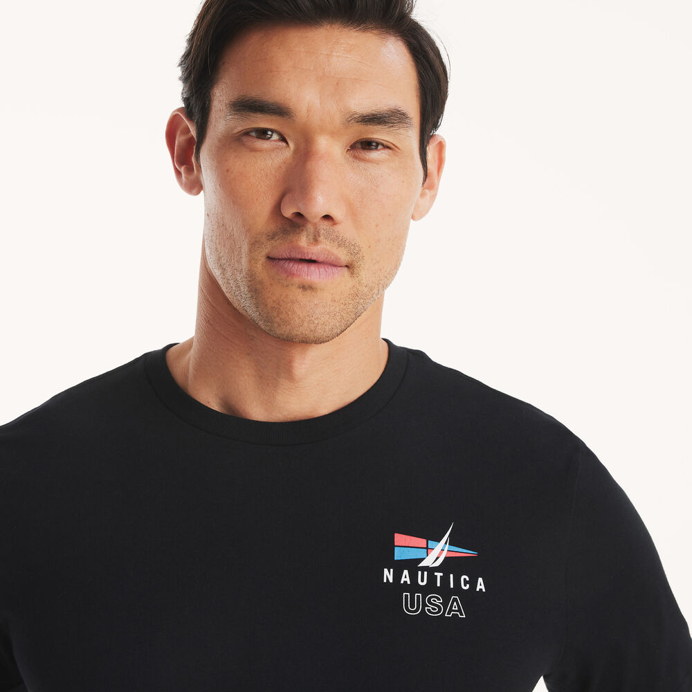 Deep Sea Racing Graphic T-Shirt,True Black,large