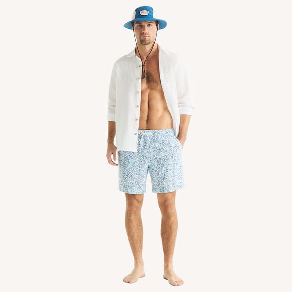 7" Printed Quick-Dry Swim