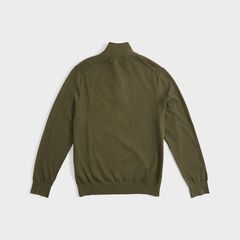 BIG & TALL NAVTECH QUARTER-ZIP SWEATER,Dark Hunter,large