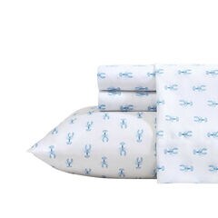 Nantucket Lobster Blue Twin XL Sheet Set,Navy Dusk,large