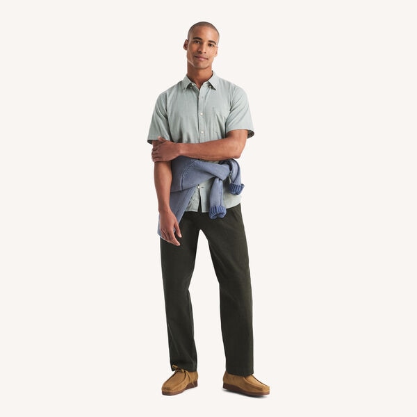 Short-Sleeve Classic Fit Oxford Shirt