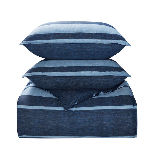 LONGPOINT FULL/QUEEN REVERSIBLE COMFORTER AND SHAM SET