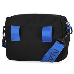 NYLON LOGO CROSSBODY BAG,Black,large