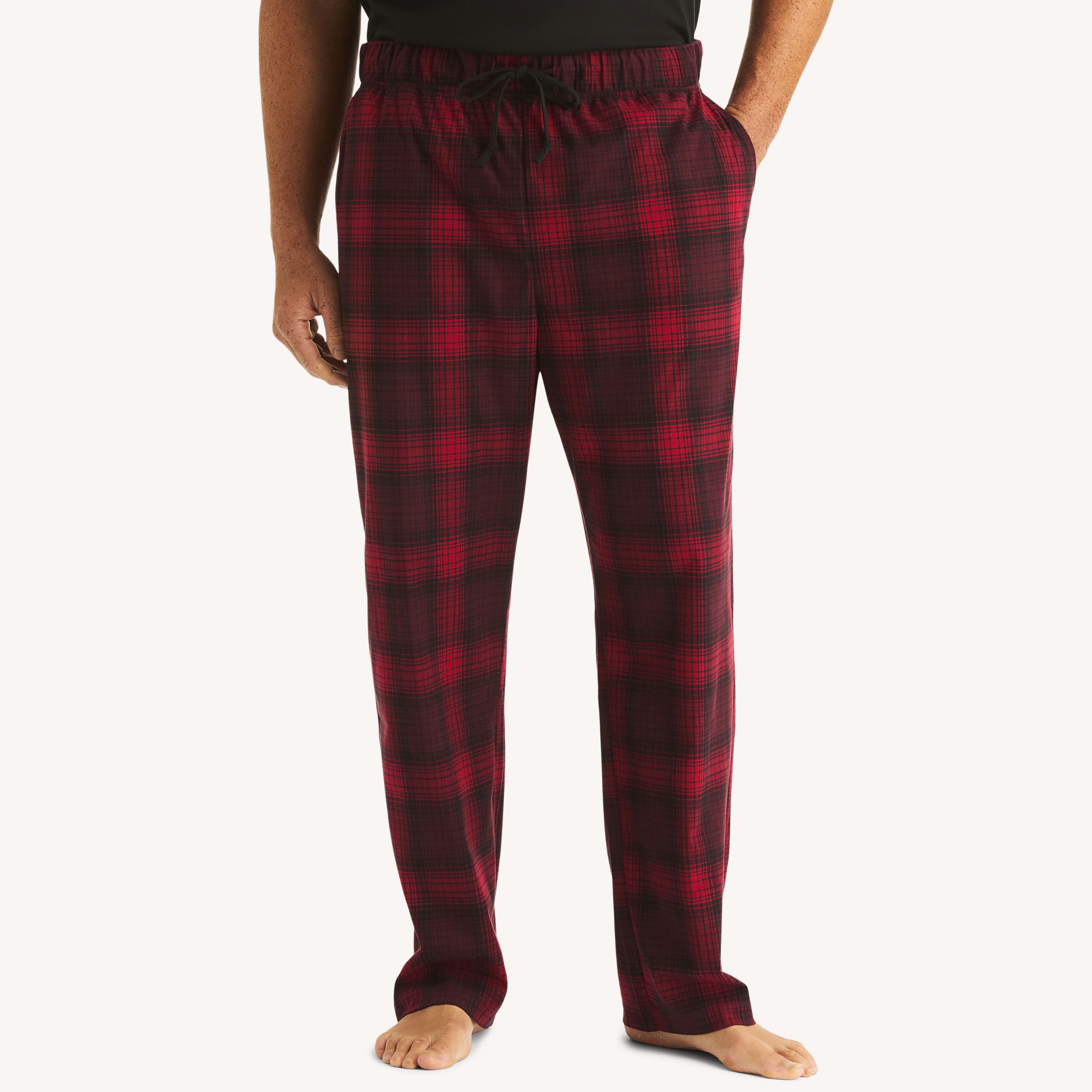 Big & Tall Fleece Plaid Pajama Pant | Nautica