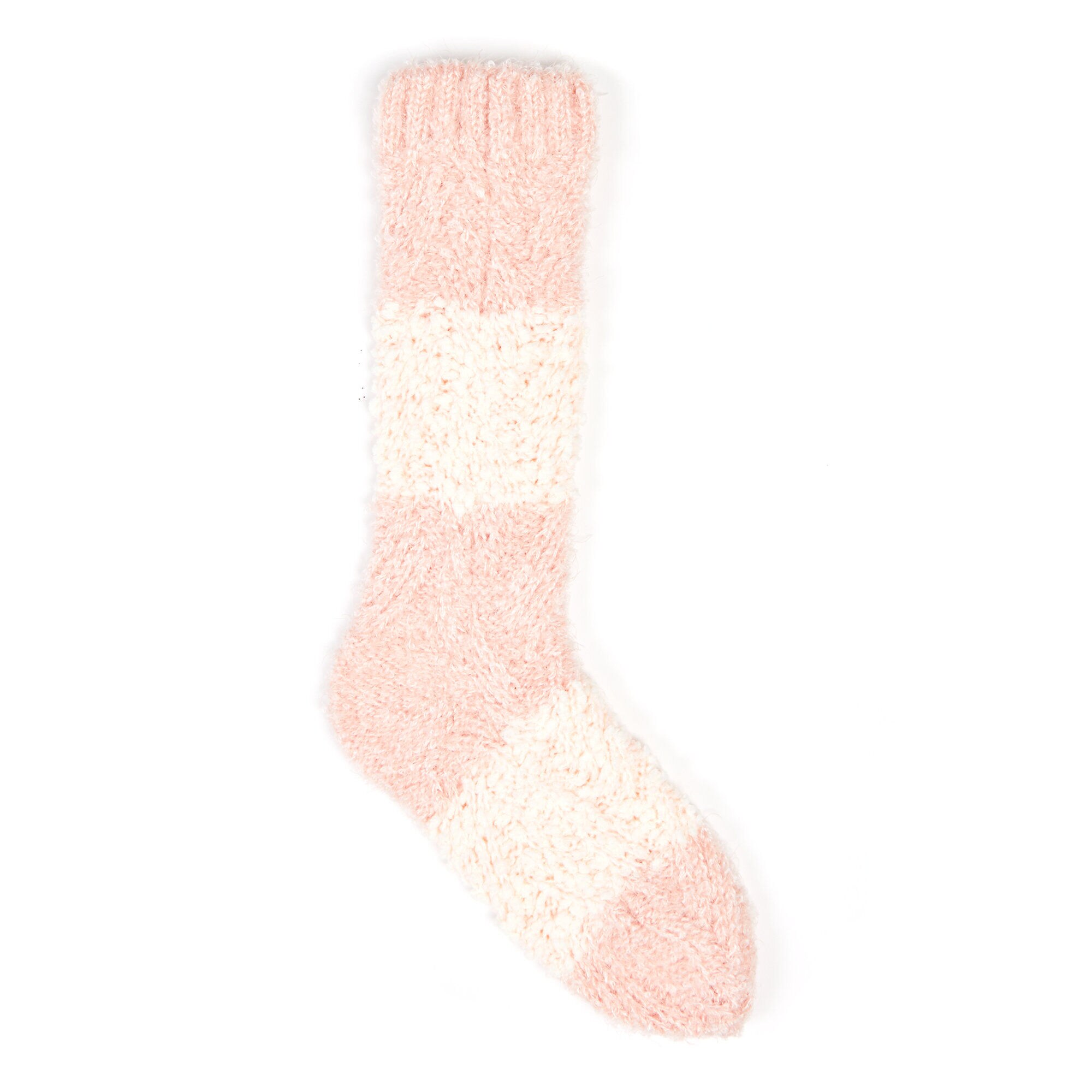 Plush Slipper Socks,Orchid Pink,large