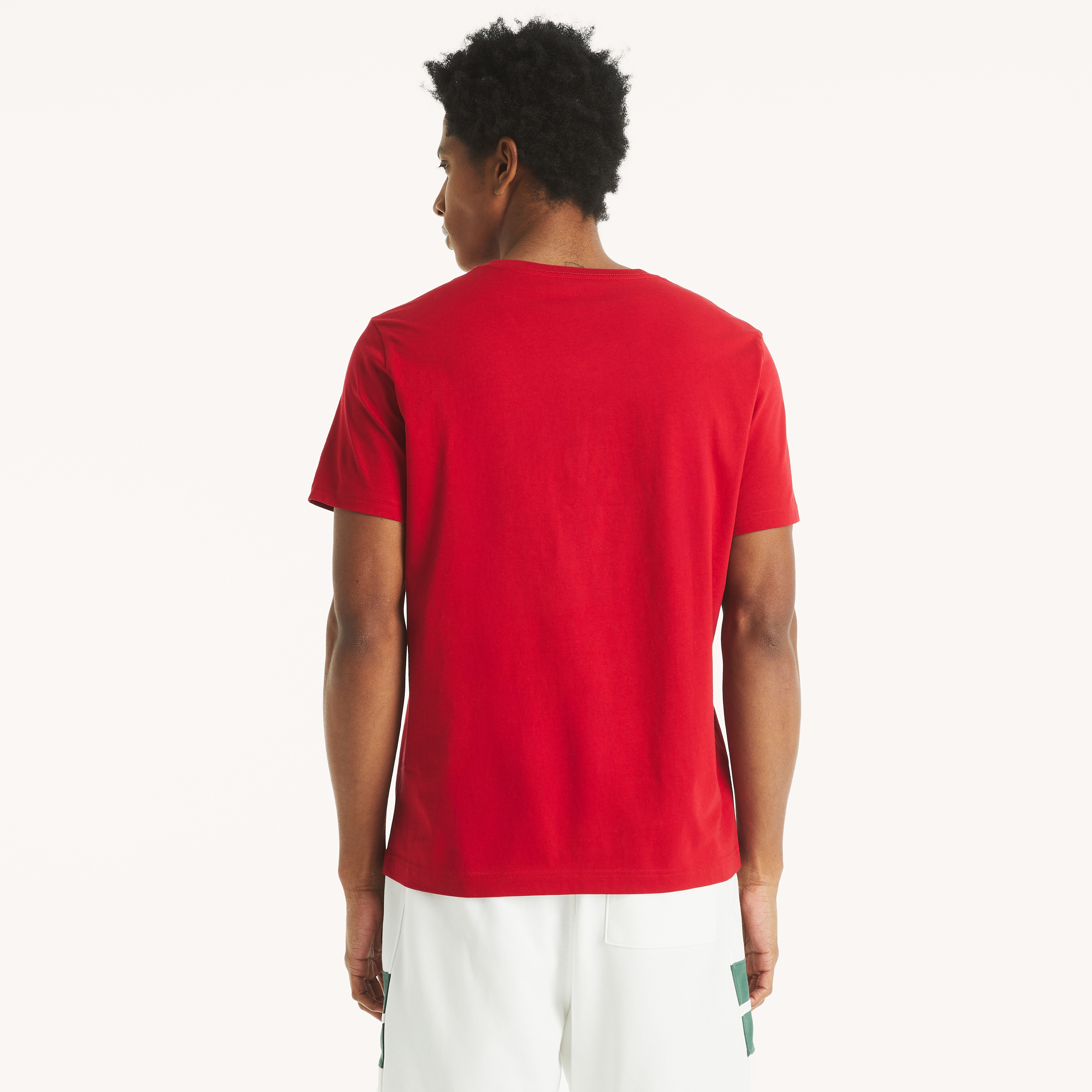 red nautica t shirt