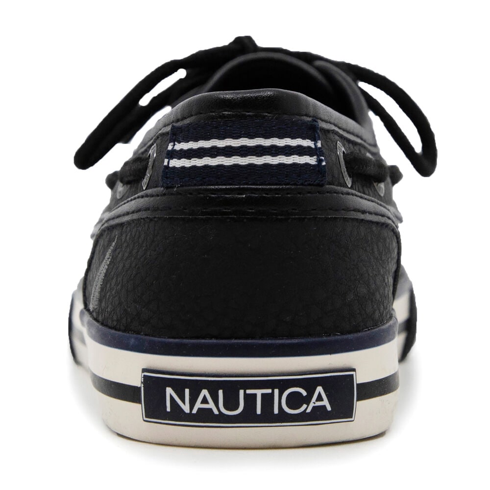 BOY'S SPINNAKER BOAT SHOE,Charcoal,large