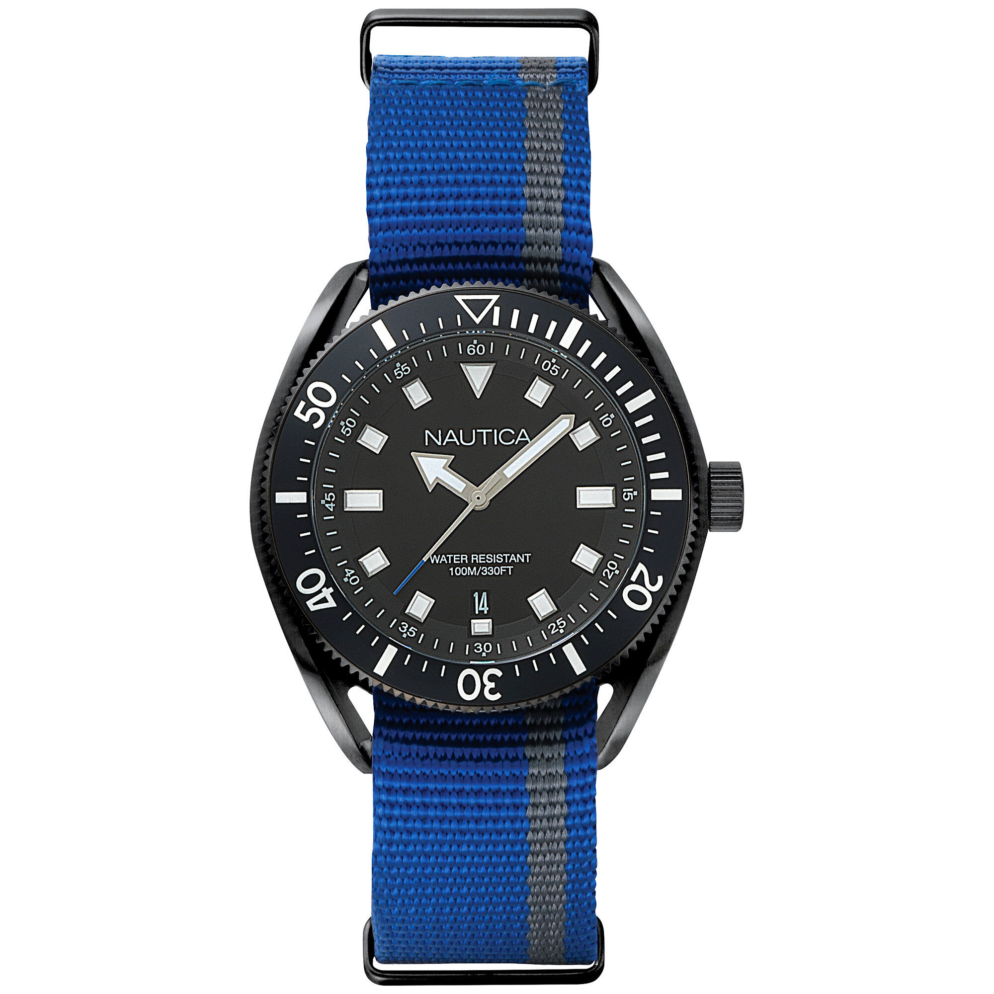 PRF Date Watch - Blue & Gray,Multi,large