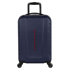 Vernon Bay 20" Hardside Spinner Luggage in Navy/Red,Navy,large