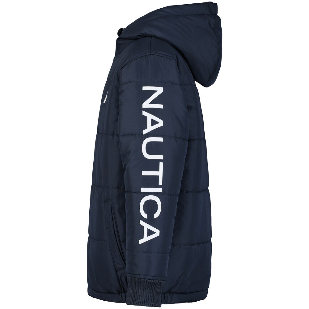 Boys' Solid Bubble Jacket (8-20),Aquadream,large