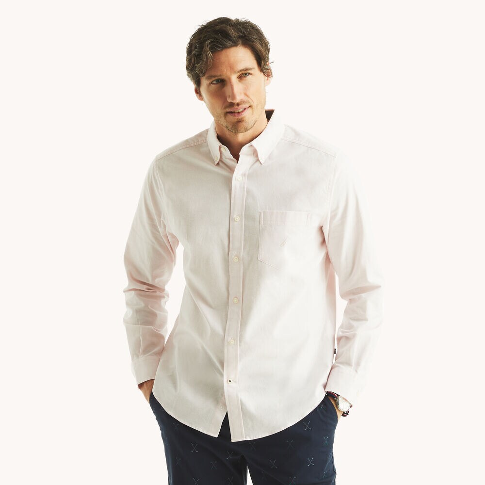 nautica vintage oxford dress shirt Nautica Mens Solid Oxford Shirt