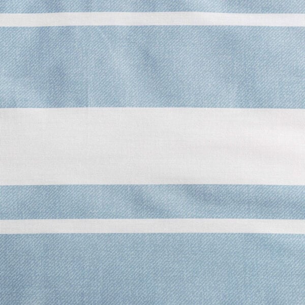 Riverside Stripe Blue King Comforter Set