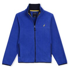 TODDLER BOYS' CHRIS NAUTEX FLEECE (2T - 4T),Tugboat Blue,large