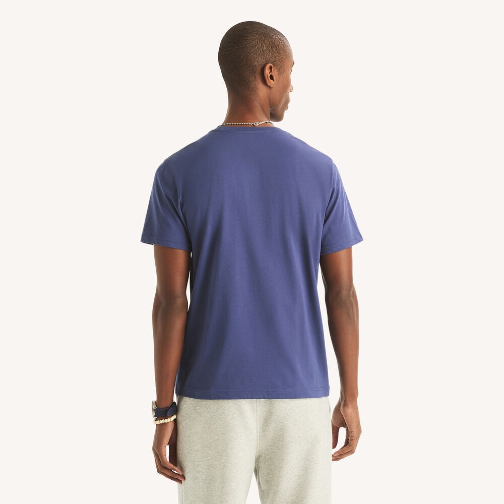 Get Hooked Graphic T-Shirt,Noon Blue,large