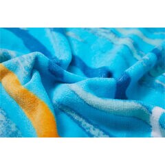 Sunrise Print Beach Towel,Star Sapphire,large