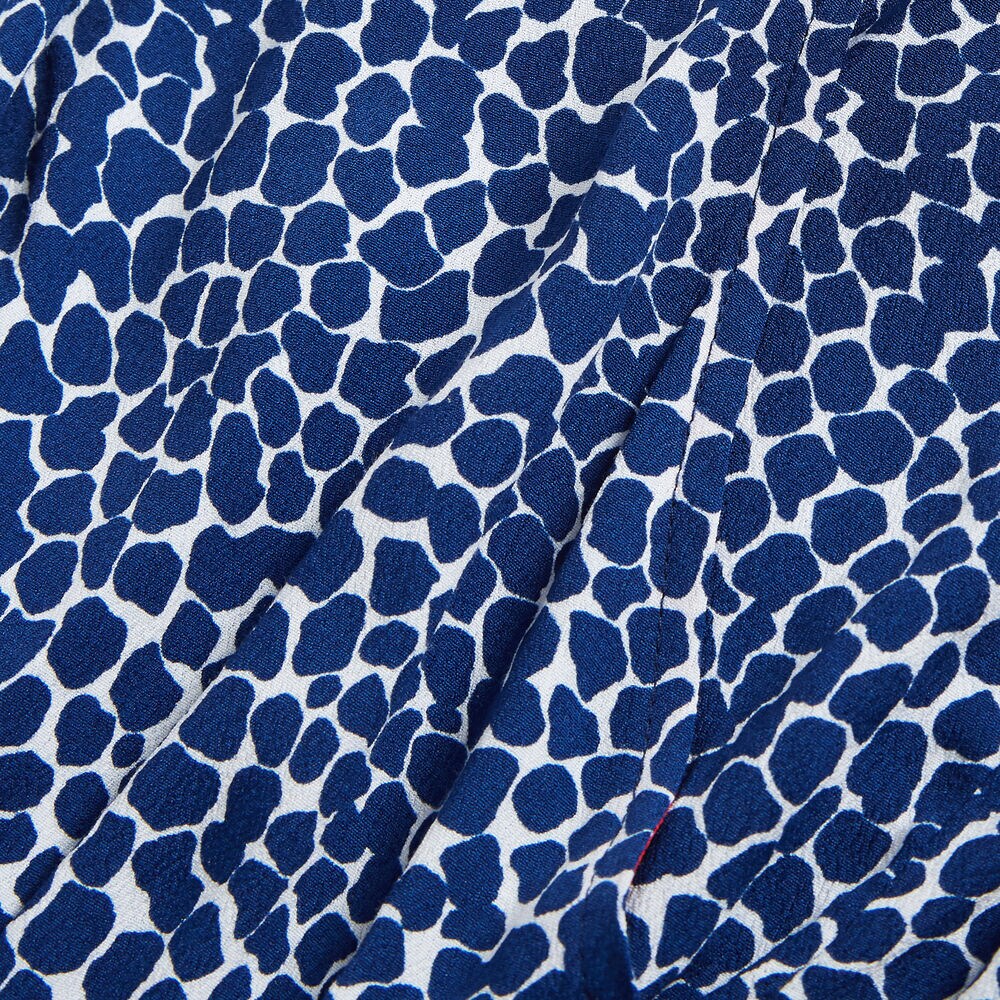 NAUTICA JEANS CO. PRINT WOVEN ROMPER,Blue Depths,large