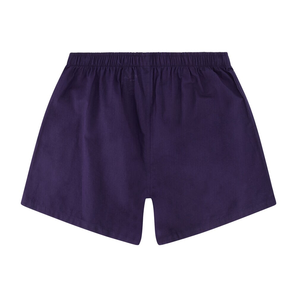PRINTED WOVEN BOXERS, 3-PACK,Pure Deep Sea Wash,large