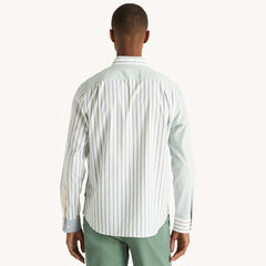 Striped Shirt,Bright White,large