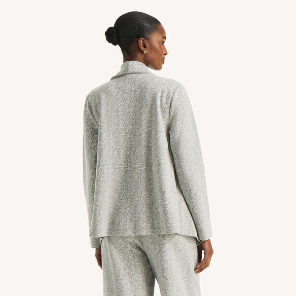 Jacquard Flyaway Cardigan