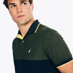 Navtech Classic Fit Polo,Stellar Blue Heather,large