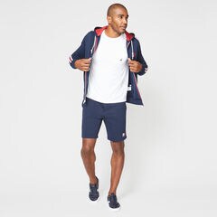 LOGO-STRIPE FULL-ZIP HOODIE,Navy,large