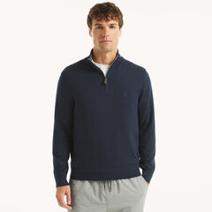 Navtech Quarter-Zip Sweater,Stellar Blue Heather,large