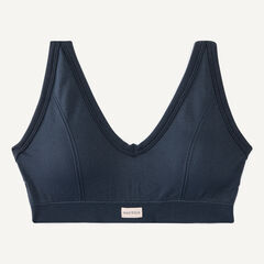 Seamless Lounge Bra, 3-Pack,Pale Blue,large