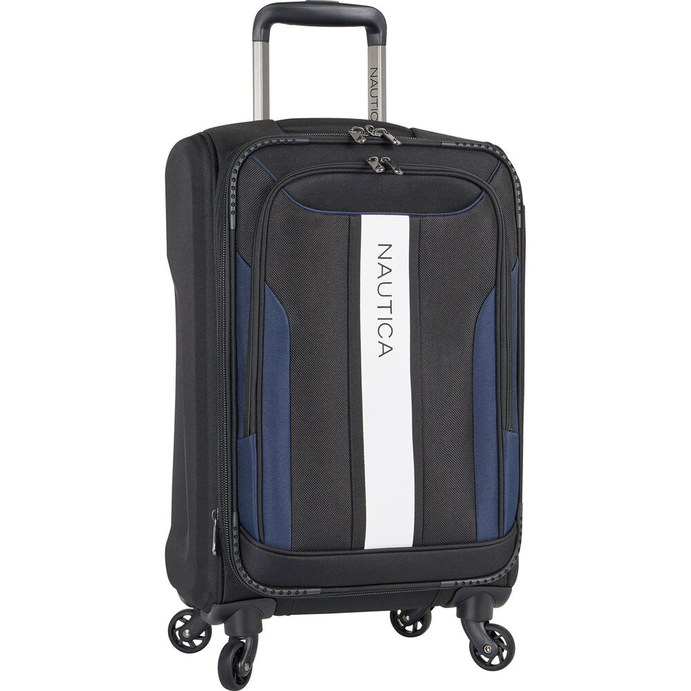 Gennaker 20” Expandable Spinner Luggage,True Black,large
