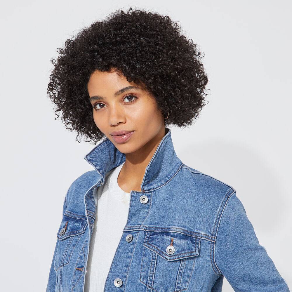 NAUTICA JEANS CO. DIP DYE DENIM JACKET,Ocean Blue,large