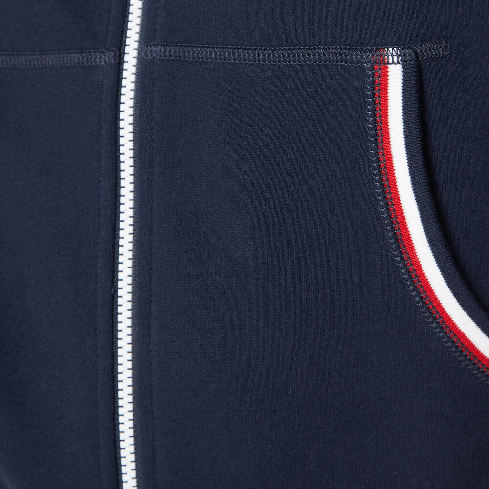 NAUTICA JEANS CO. COLORBLOCK FULL-ZIP HOODIE,Navy,large