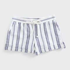 NAUTICA JEANS CO. STRIPE SHORTS,Blue Depths,large