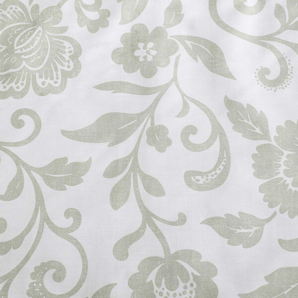 Jacob Bay Floral Green Full/Queen Comforter Set