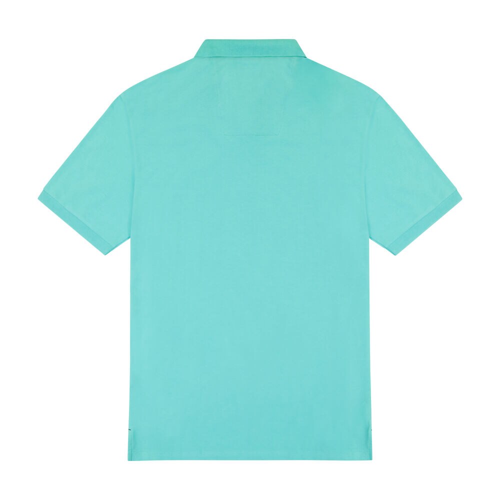BIG & TALL STRETCH MESH POLO,Pool Side Aqua,large