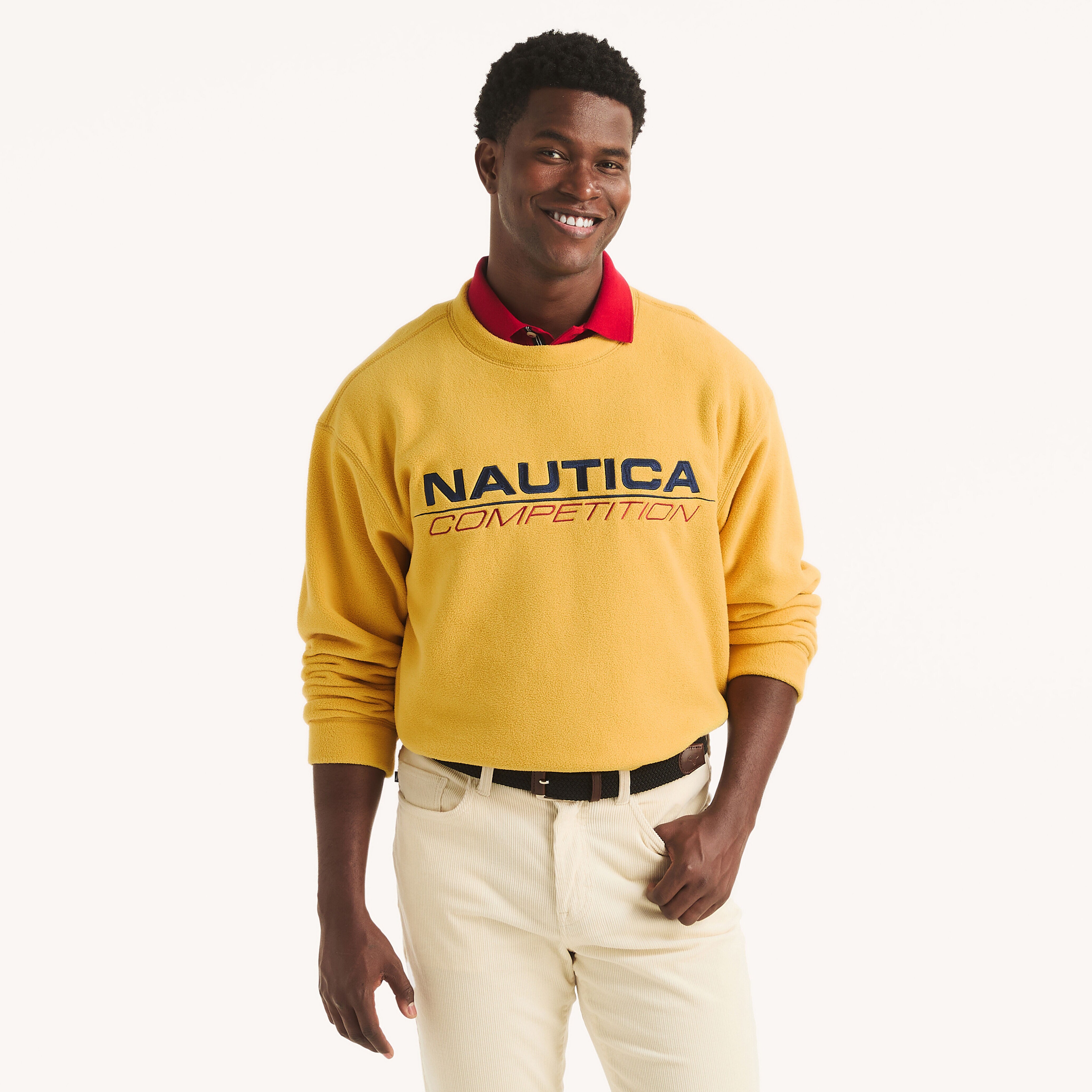 Printed Quarter-Zip Pullover | Nautica