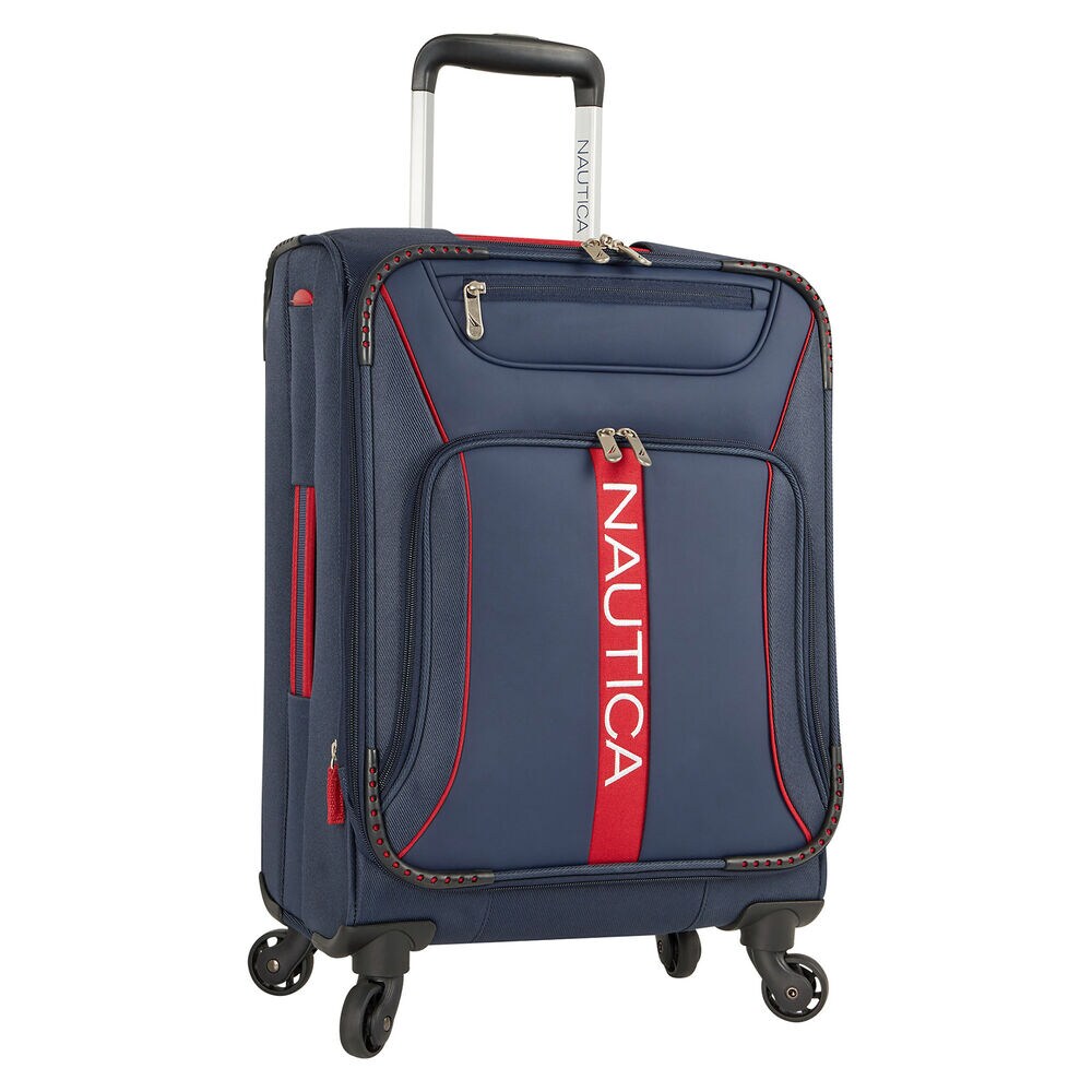 Bounty 19" Expandable Spinner Luggage,Navy,large