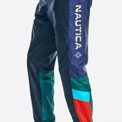 COLORBLOCK TRACK PANT,Navy,large