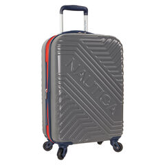 Naval Pier 20" Expandable Spinner Luggage,Charcoal,large
