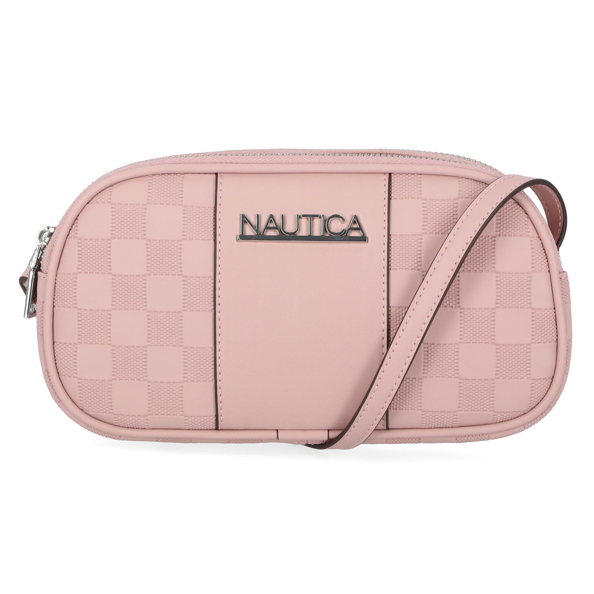 Woven Crossbody Bag,Nautica Red Heather,large