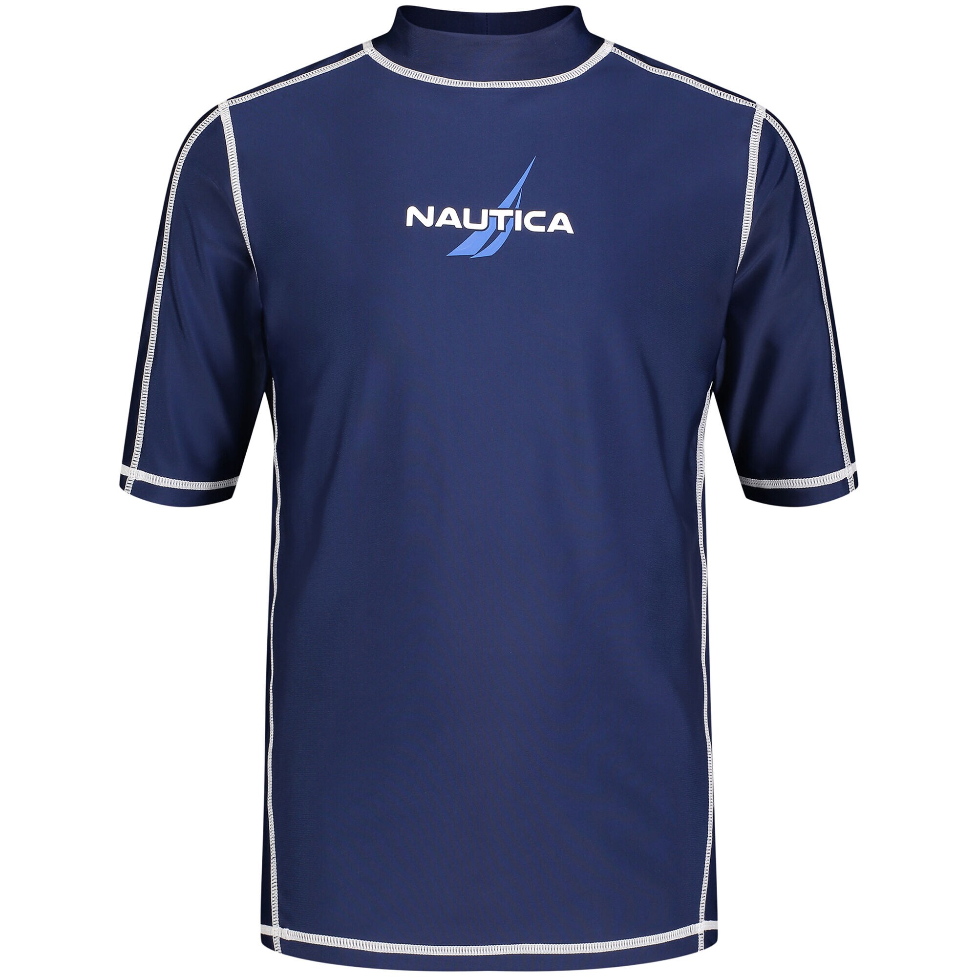 LITTLE BOYS' RASH GUARD (4-7),J Navy,large