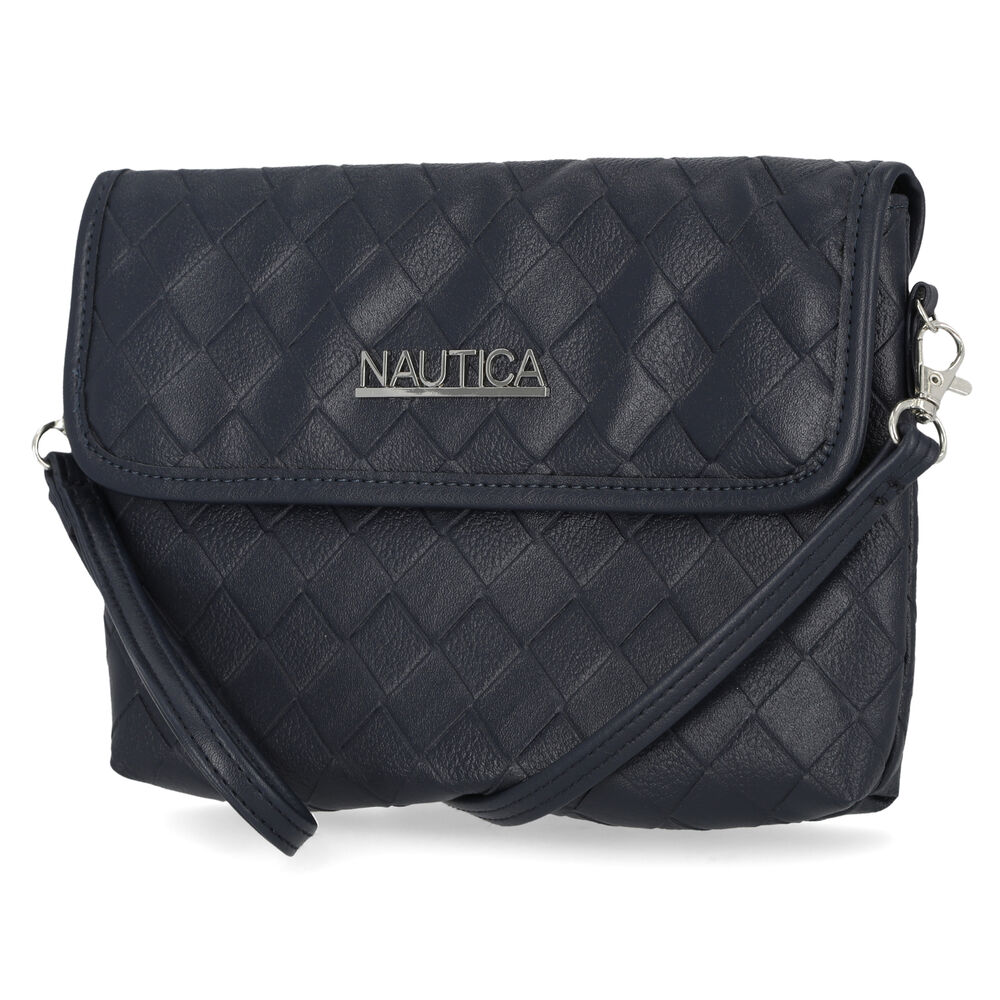 Mini Wristlet Crossbody Bag,Naval Blue,large