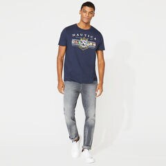 NAUTICA JEANS CO. ORIGINAL SLIM FIT DENIM,Light Brown,large