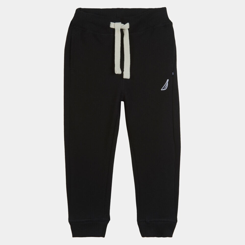 TODDLER BOYS' BRAND ICON FLEECE JOGGER (2T-4T),Black,large