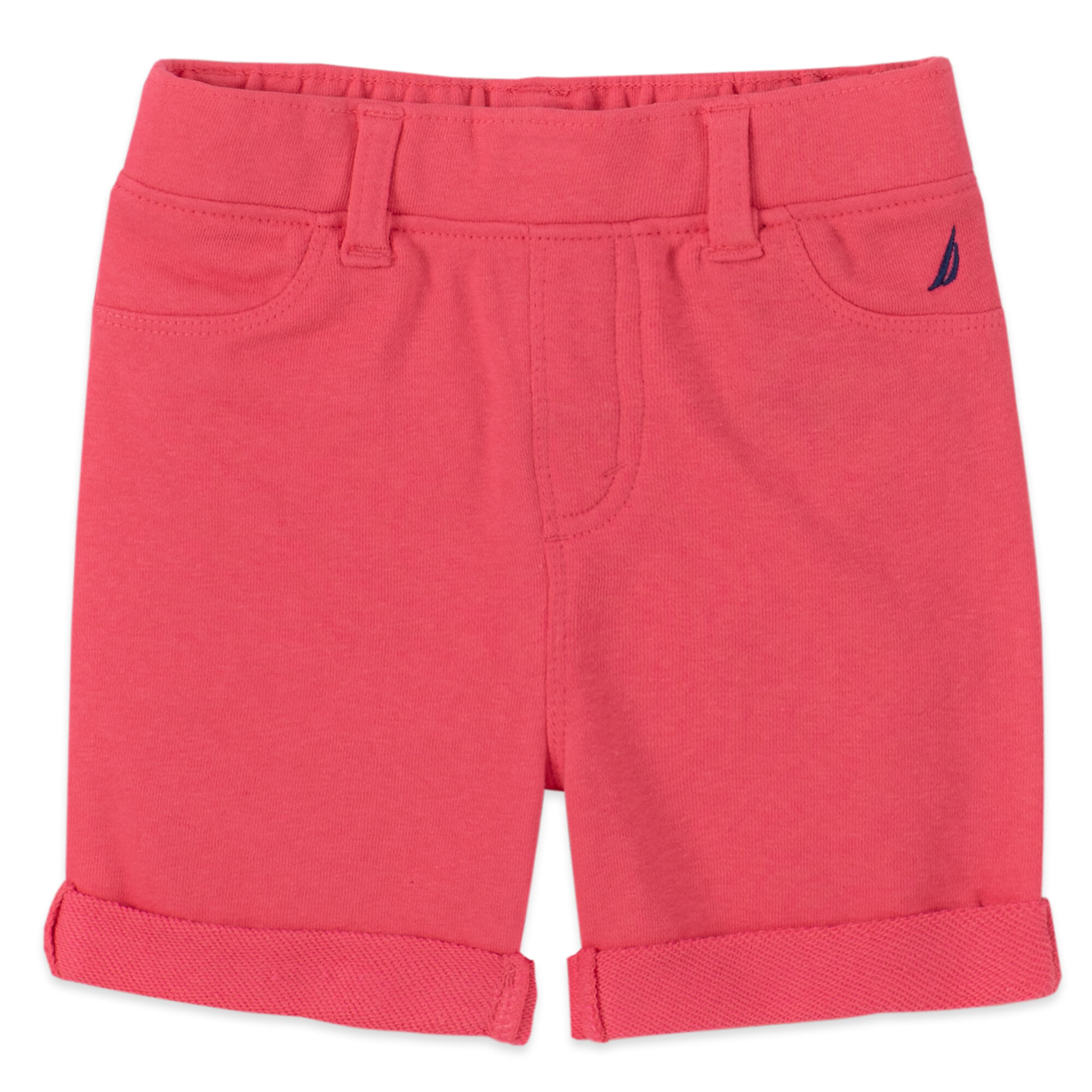 TODDLER GIRLS' STRETCH PULL-ON SHORT (2T-4T),Light Pink,large