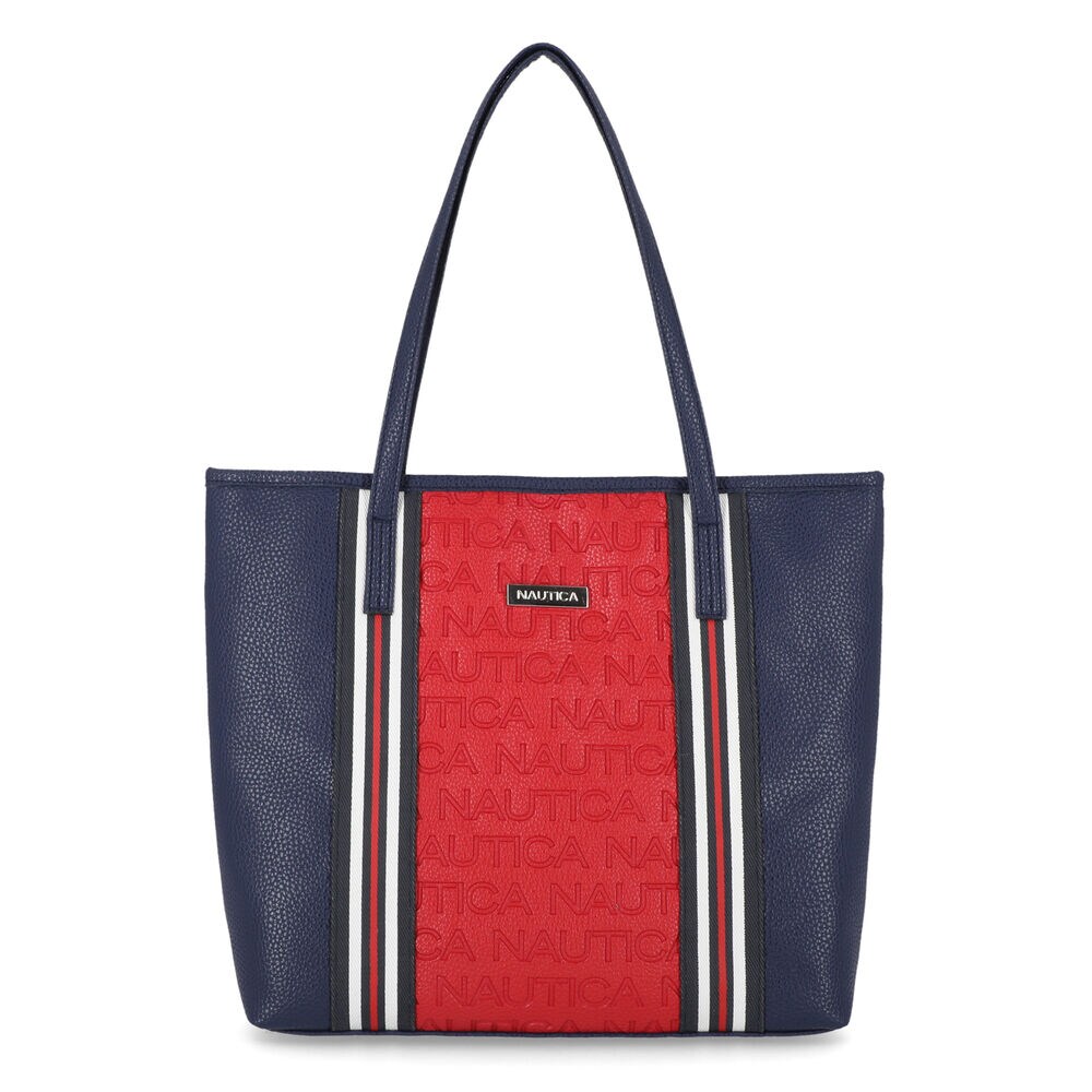 Wide Angle Tote Bag,Workshirt Blue,large