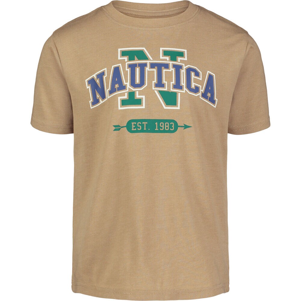 Little Boys' Logo Graphic T-Shirt (4-7),Bone,large