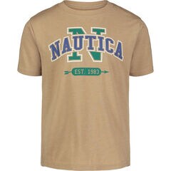 Little Boys' Logo Graphic T-Shirt (4-7),Bone,large