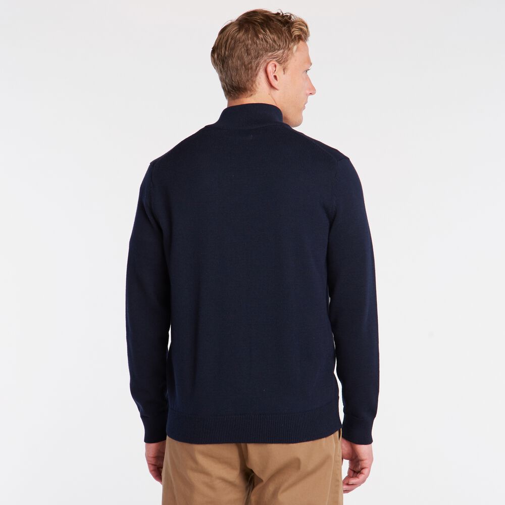 NAVTECH FULL-ZIP SWEATER,Navy,large
