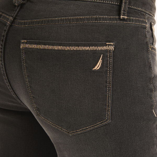 Mid-Rise Straight Denim