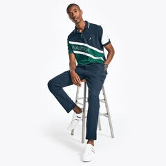 NAVTECH SUSTAINABLY CRAFTED CLASSIC FIT PIECED POLO,Navy,large