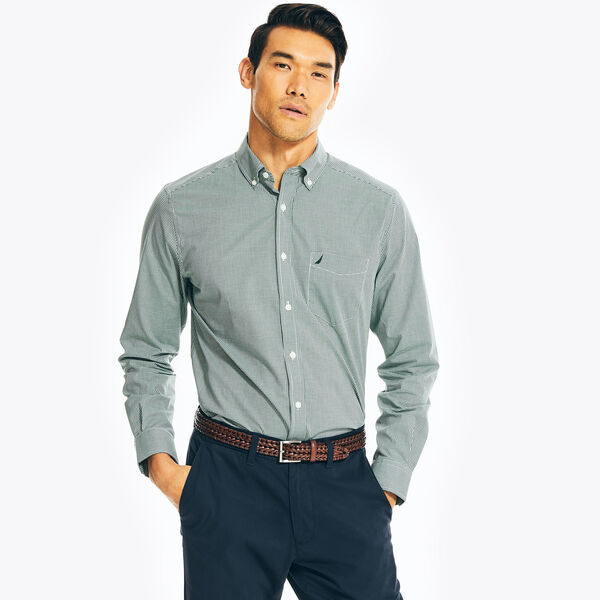 CLASSIC FIT MICRO GINGHAM SHIRT
